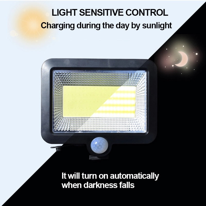 Lampe solaire puissante pour jardin