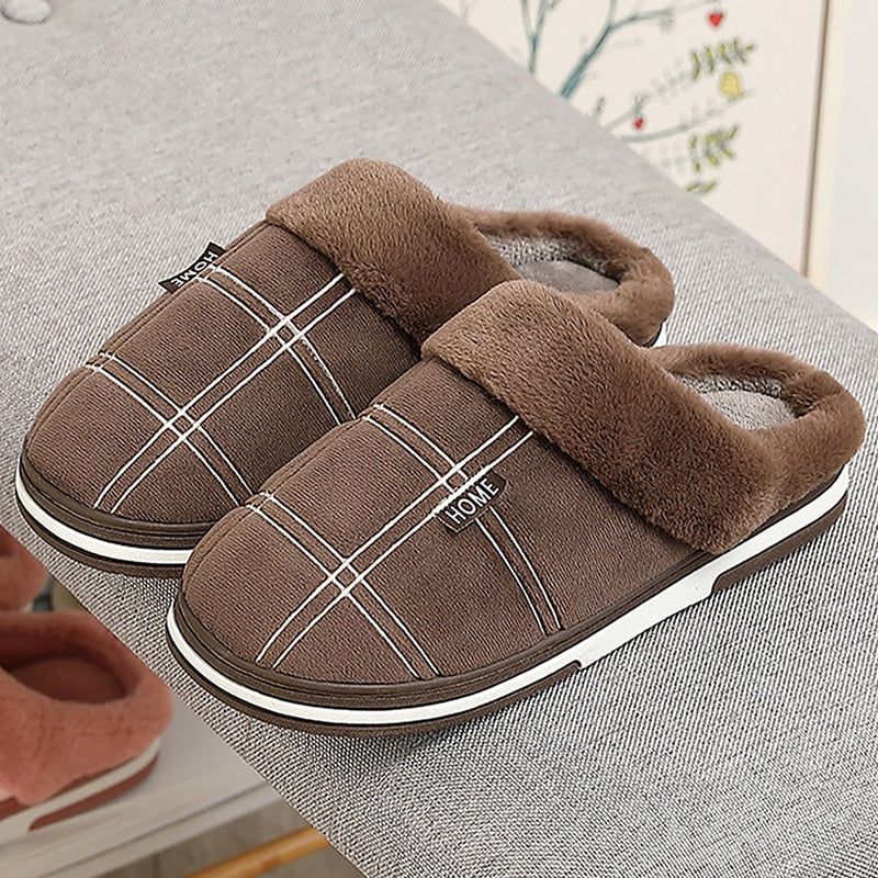 Mules d'hiver effet daim