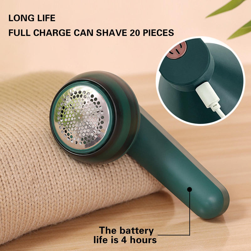 Appareil anti bouloche rechargeable