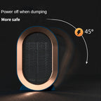 Chauffage électrique design et portatif