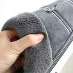 Mules d'hiver effet daim