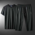 Ensemble T-shirt & Bermuda jogging respirant - Homme