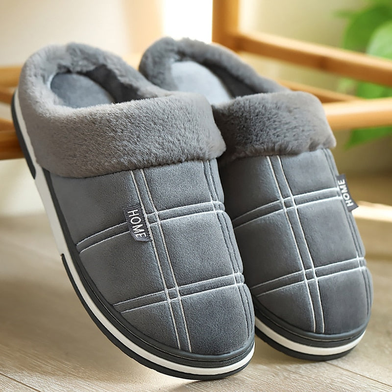 Mules d'hiver effet daim